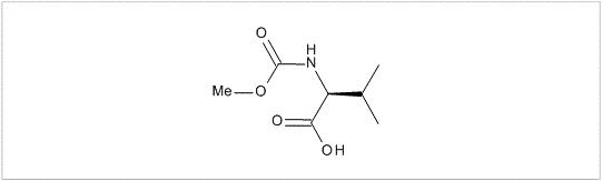 Moc-Val-OH, Methoxycarbonyl-L-Valine, protected aminoacid